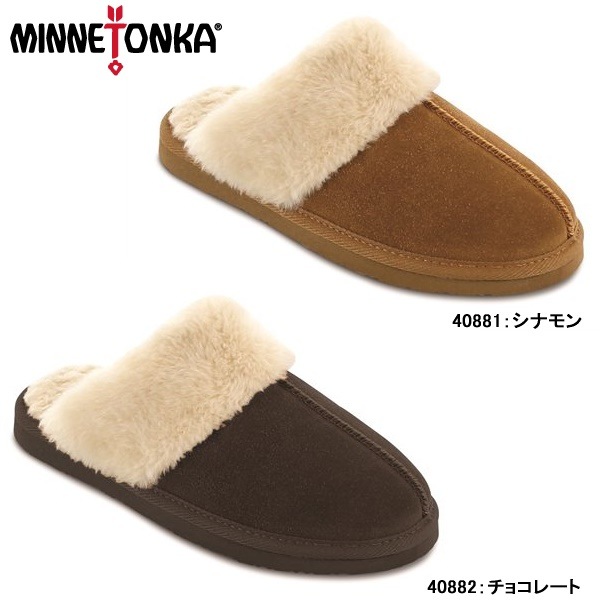 MINNETONKA ミネトンカ サンダル ミネトンカ モカシン レディース チェスニー スカッフ Minnetonka Moccasins サボ シューズ サンダル 本革 スエード 正規品 スリッパ