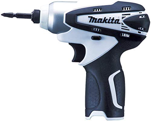 色：白 マキタ(Makita) 充電式インパクトドライバ 10.8V 白 (本体のみ/バッテリー充
