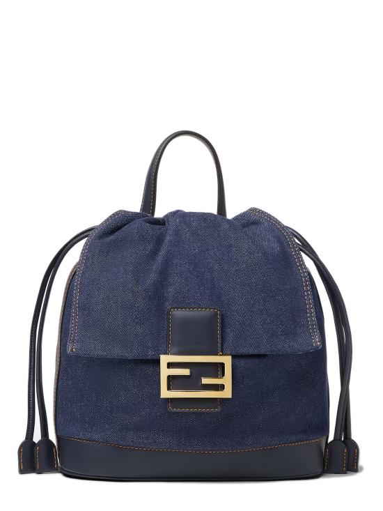 FENDI Women Backpacks 8BZ057AWVF F0NAP Blu