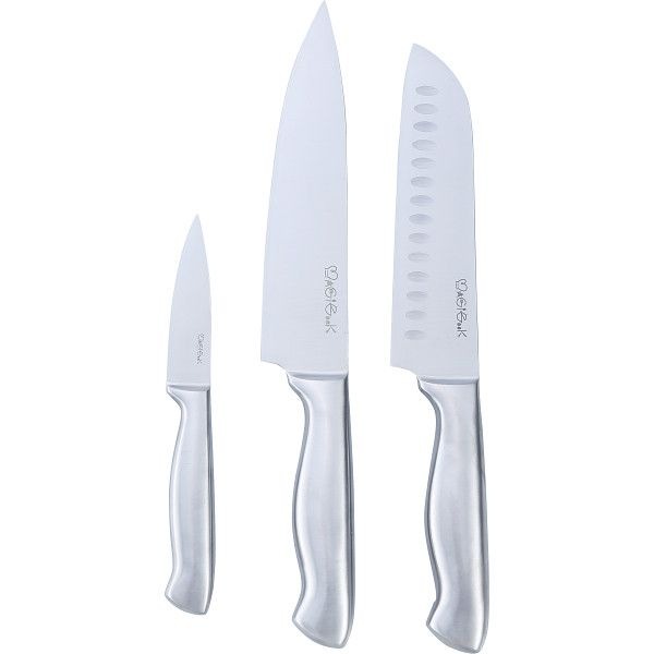 マジクック オールステンレス包丁3本セット