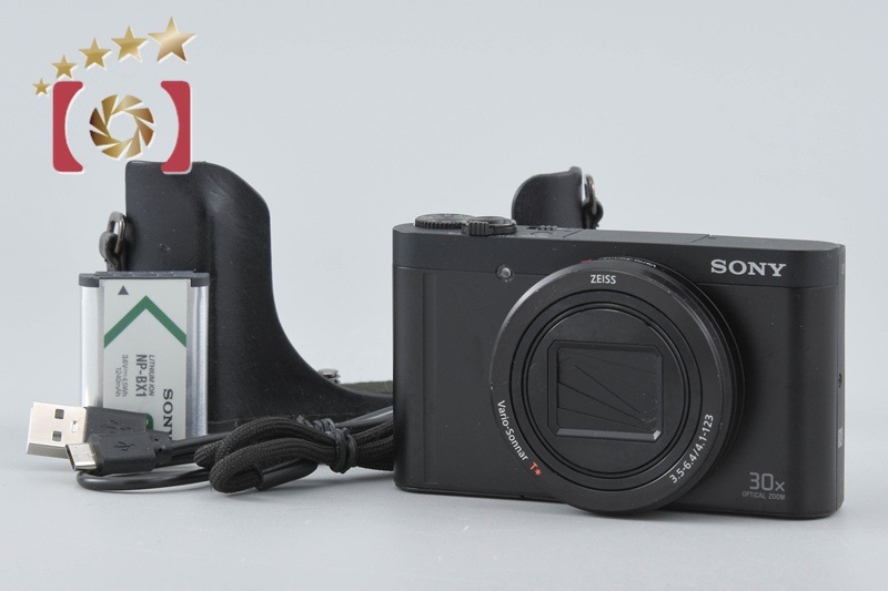 Cyber-shot DSC-WX500 ブラック デジタルスチルカメラ 多言語対応