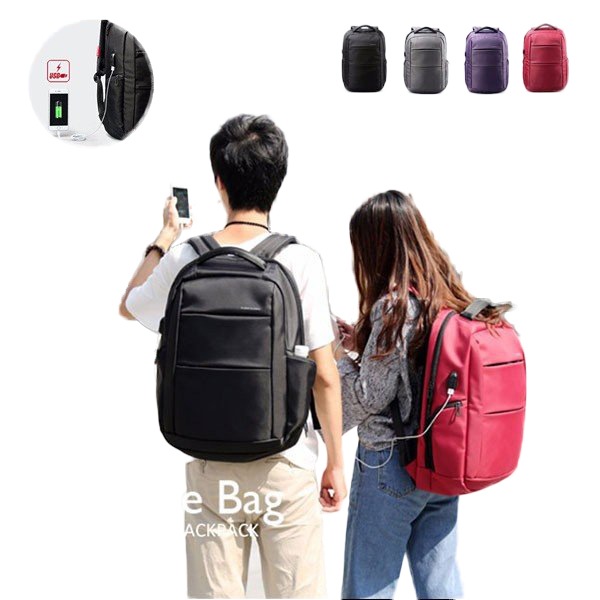 リュックサック 男女兼用 ビジネス ディパック アウトドア 多機能 撥水 大きめ USBポート