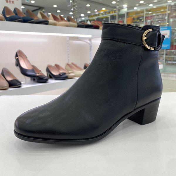 女性軽量ファーアングルブーツ PFEWSB658BK HSIY2A GN