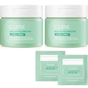 キムジョンムンアロエリアロエリラクシングパッド60p x 2個+トナーパッド2pセット1セット