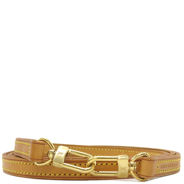 ルイヴィトン LOUIS VUITTON ショルダーストラップ ヌメ革 120cm レザー ブラウン【中古】