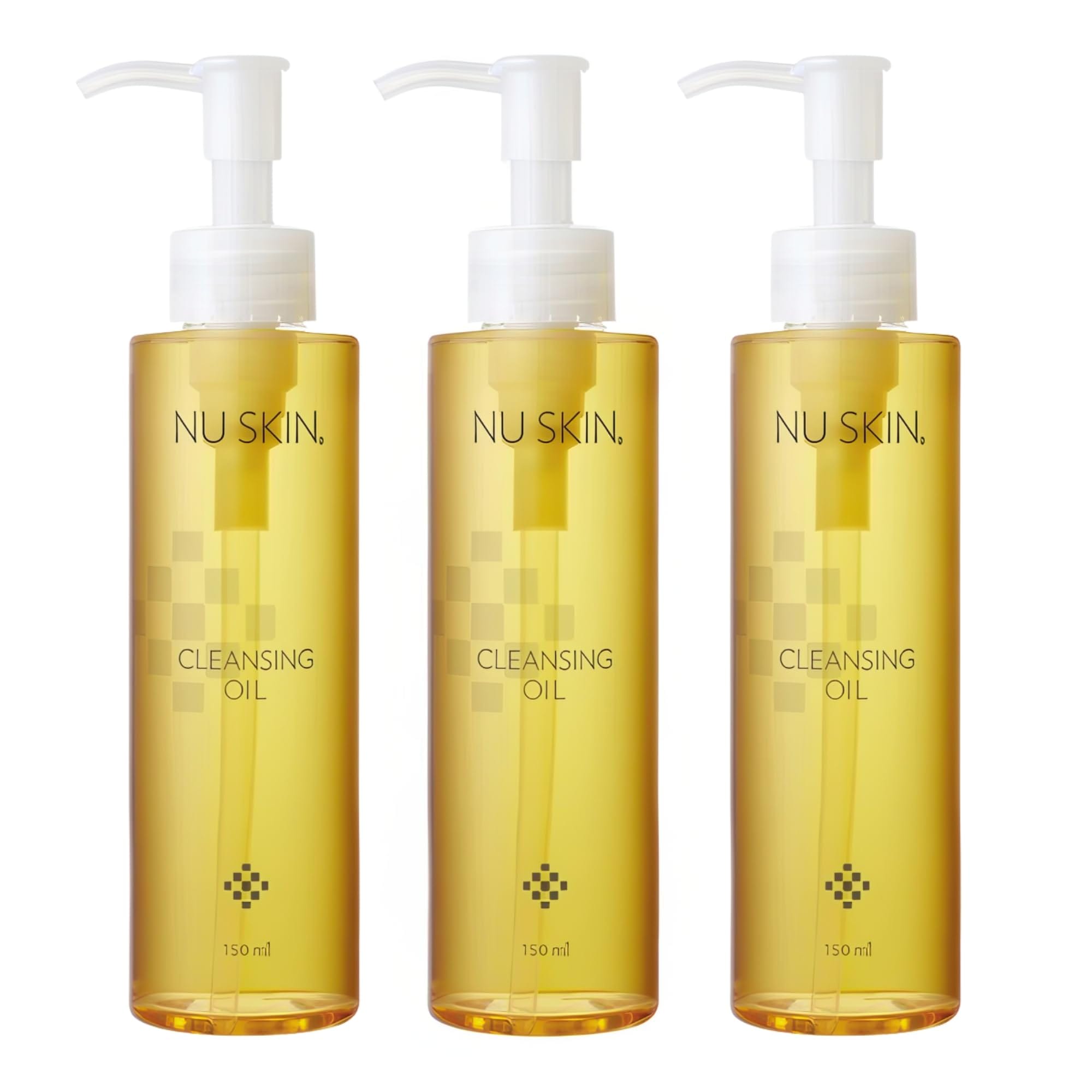 Nu Skin ニュースキン クレンジング オイル 150mL x 3 落ちにくいメイクもすっきりオフ しっとりなめらかな肌に オリーブ果実油・アーモンド油配合