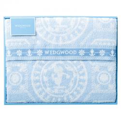 【新品/在庫あり】【特選商品6】 WEDGWOOD ウェッジウッド タオルケット ブルー FR83600052 寝具 綿100% シングルサイズ