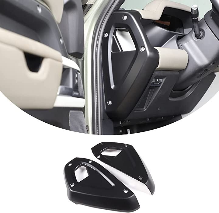 車のダッシュボードサイドパネルの装飾カバー ランドローバーディフェンダー 90 110 2020-2023 適用(マットブラック) 8,496円