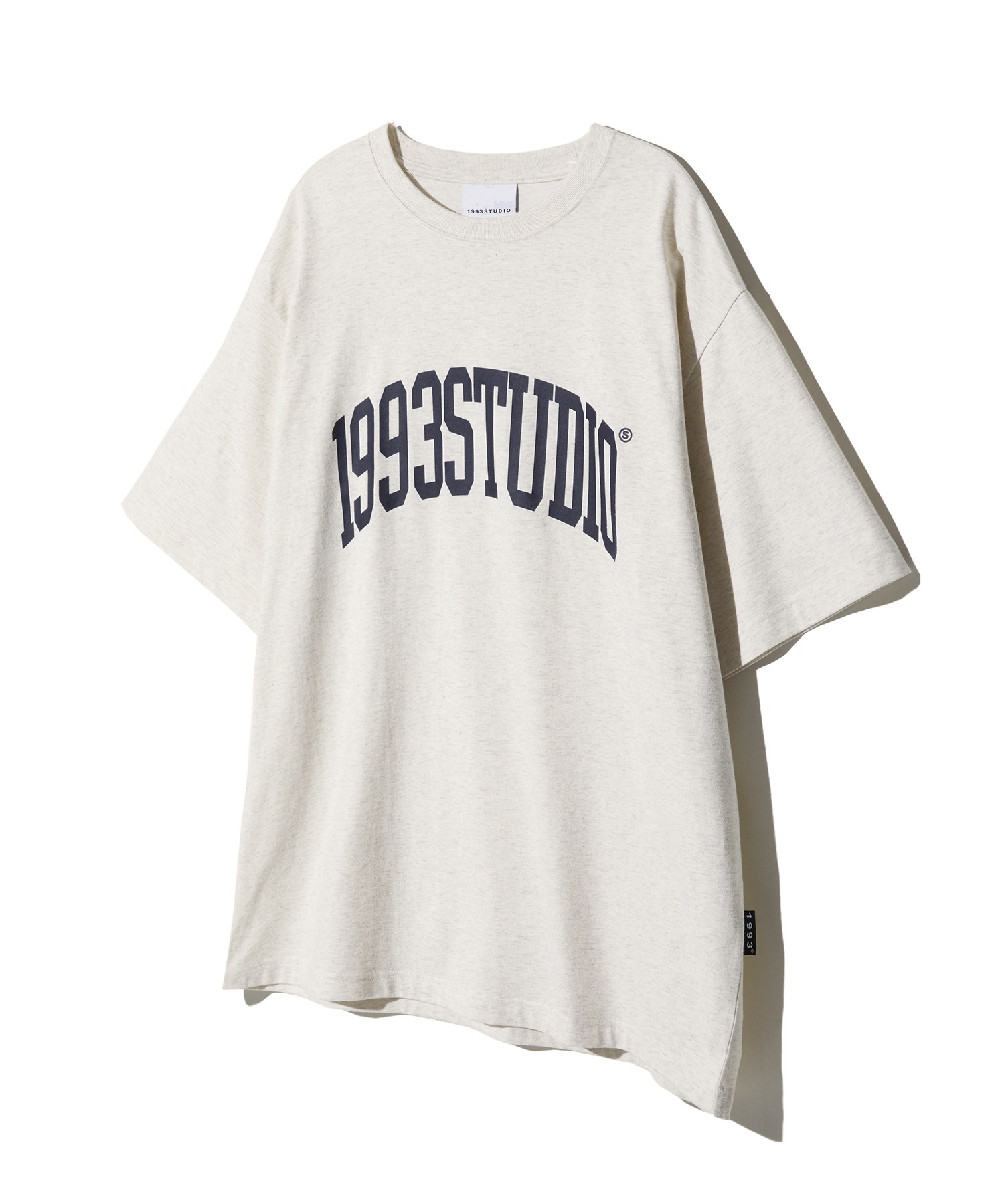 1993 スタジオオーセンティックアーチロゴ Tシャツ_オートベージュ