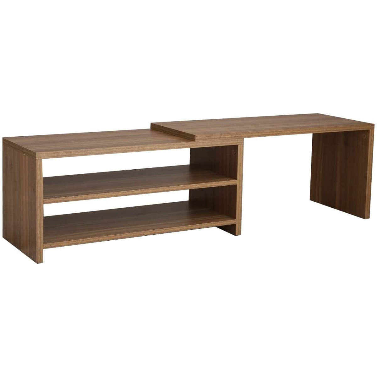 スライドテレビボード スペースにピッタリ置ける伸縮テレビ台 TV台 おしゃれ