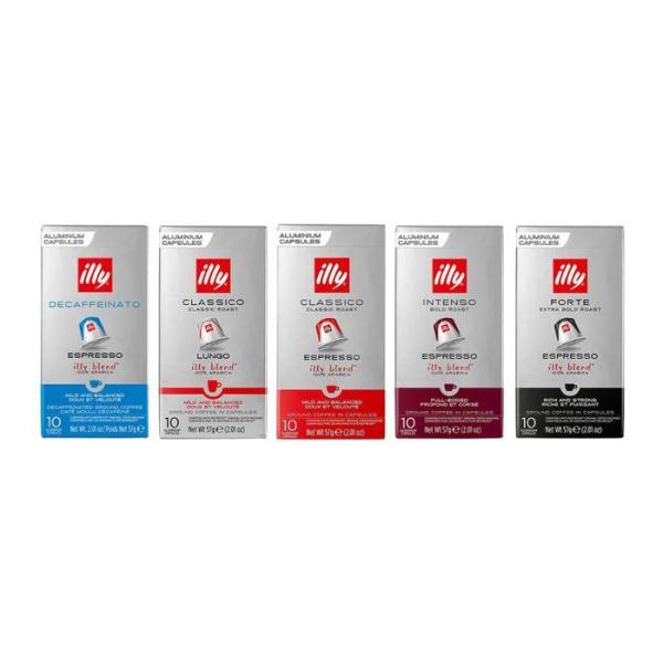 イリネスプレッソ互換カプセル5種混合/計50個/AWS