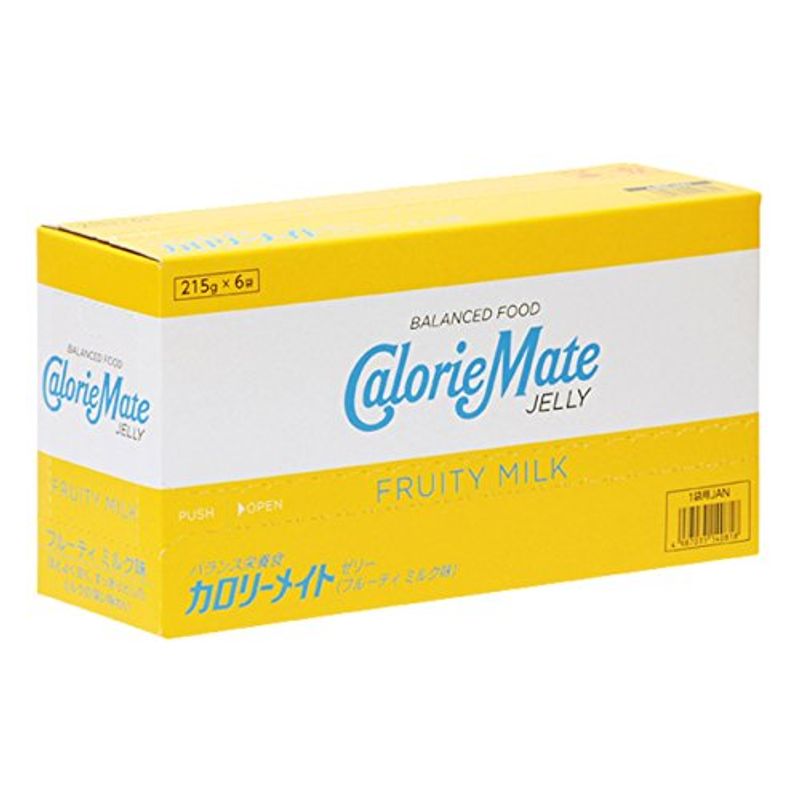大塚製薬 ゼリー 高級品市場 フルーティ いよいよ人気ブランド 215g6袋 ミルク味