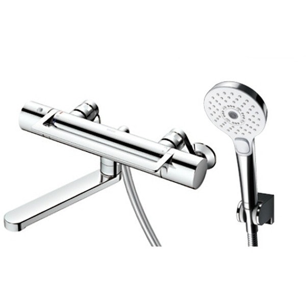 TBV03417J ＧＧシリーズ（浴室用水栓金具） [サーモスタット混合水栓 (コンフォートウエーブ3モード(めっき)スパウト170mmアーチハンドル)] 22,834円