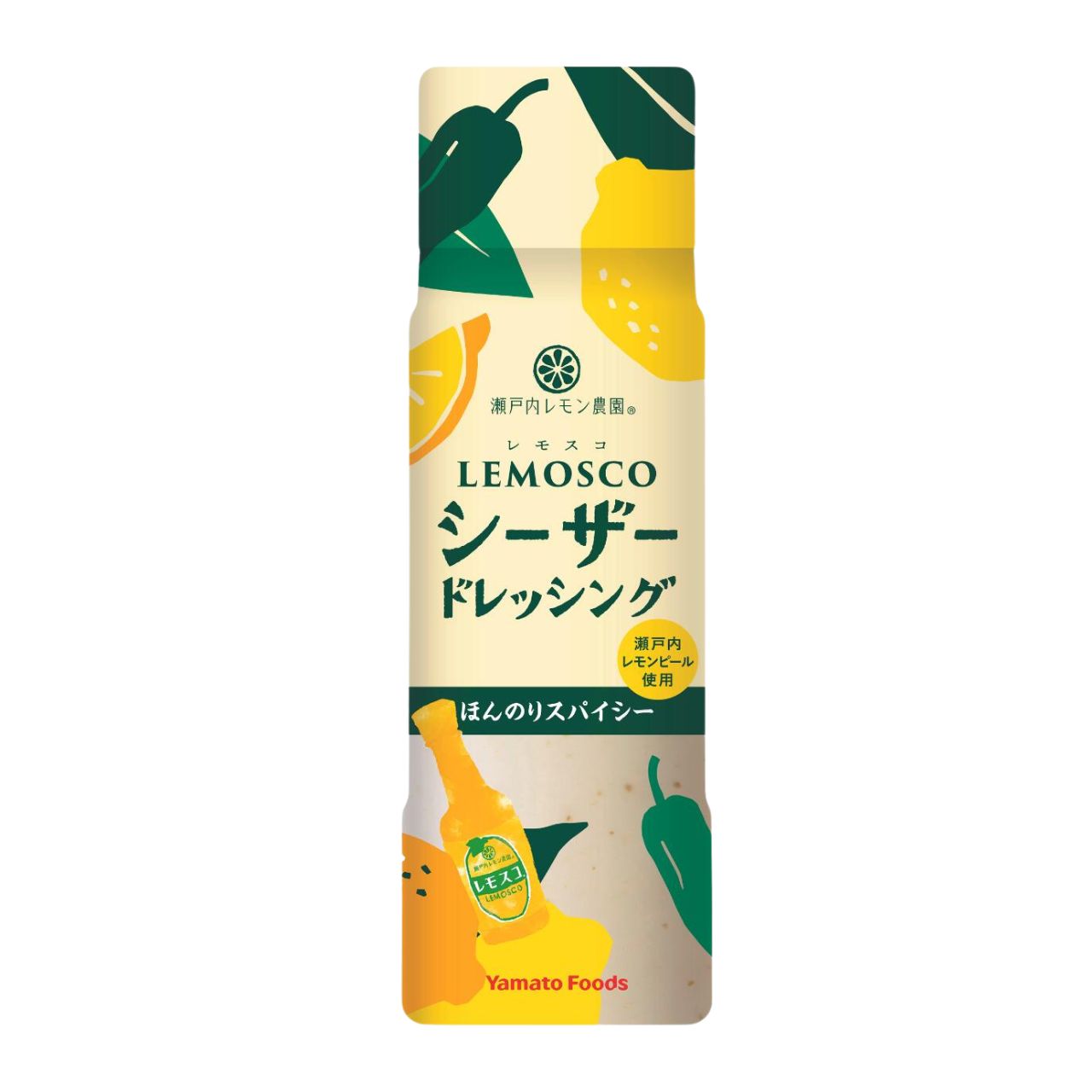 ヤマトフーズ レモスコ シーザードレッシング 180ml 24個 瀬戸内レモン農園 シーザー ドレッシング