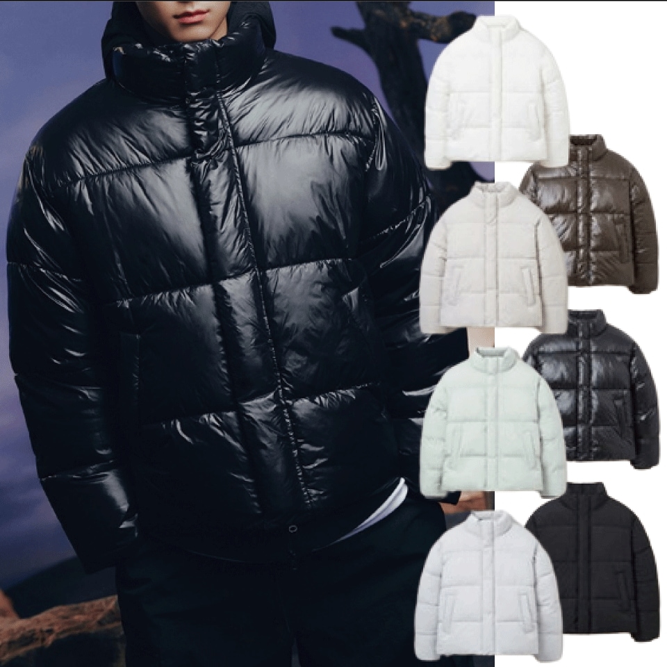 BASIC PUFFER ダウンジャケット (7 COLORS)