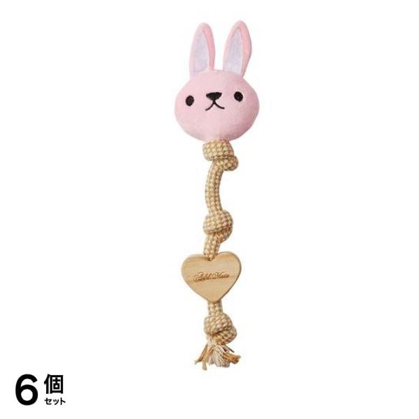 ペティオ 犬用 アドメイト ナチュラルフロス ウッディロープアニマル うさぎ 1本入 (A26346) 6個セット
