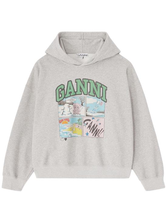 GANNI Women Tunic Tops A1060034 920 GREY