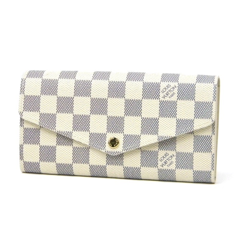 【新品】ﾙｲｳﾞｨﾄﾝ 長財布 ﾎﾟﾙﾄﾌｫｲﾕｻﾗ N63208 ｱｽﾞｰﾙ ｳﾞｨﾄﾝ 新品 財布 (27850)