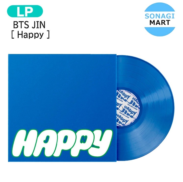 国内発送 [当店限定特典付] BTS JIN LP ver [ Happy ] 1st Solo Album　/ 1次予約
