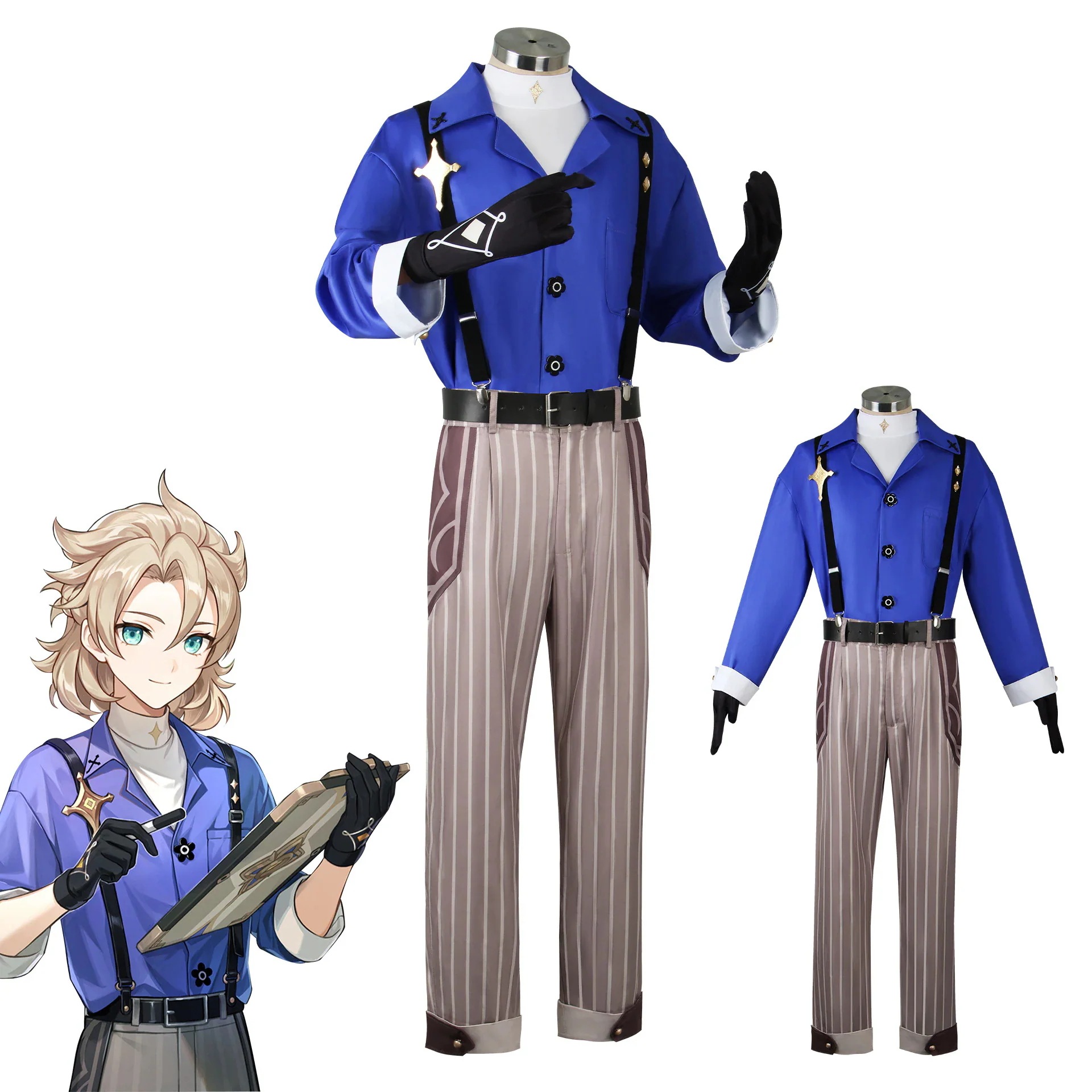 原神 Genshin アルベド コスプレ衣装 Albedo コスチューム 変身 仮装 ステージ服 舞台 ハロウィン クリスマス期間限定30％