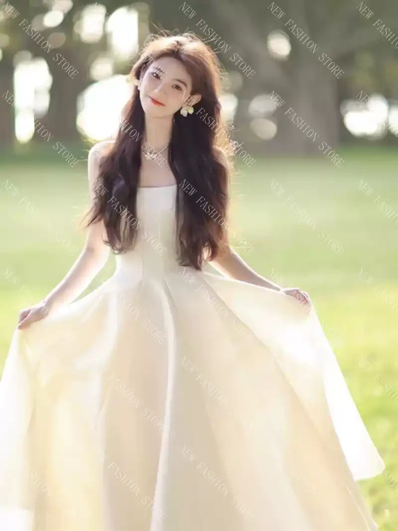 スパゲッティエンゲージドレスフレンチ-90