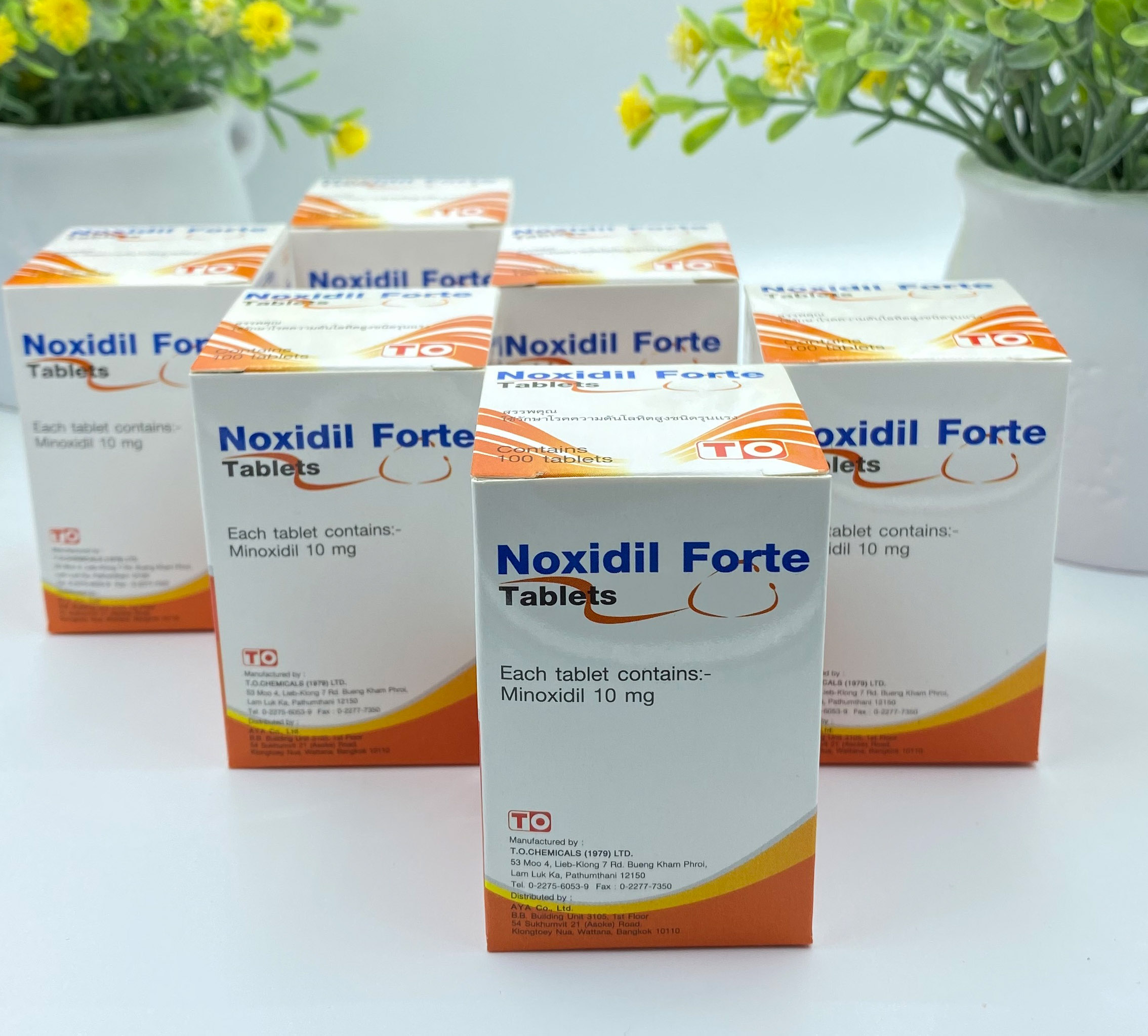 ノキシジル ミノキシジル Noxidil Forte 10mg 600錠