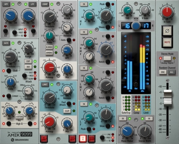 Brainworx 46セットトーンテーブルチャネルバー等化圧縮飽和ミキシングマスターバンドプラグインAMEK 9099,EQ 200,Mastering Compressor,masterdesk