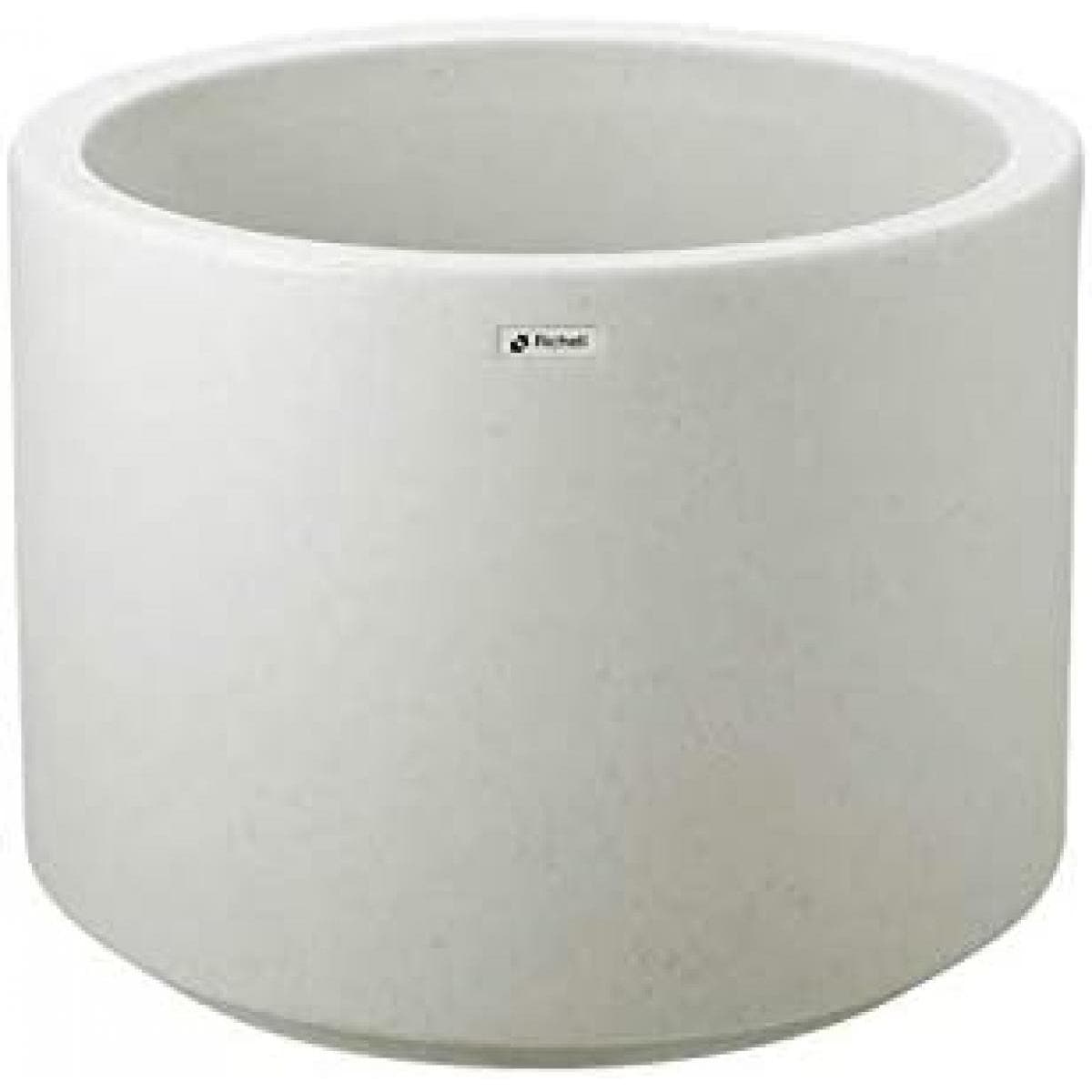 【I】【法人限定】リッチェル タウンプランターWS 丸60型 プレーン サンドグレー 底面給水機能付き 大型プランター 【北海道・沖縄・離島 配送不可】【代引不可/沖縄・離