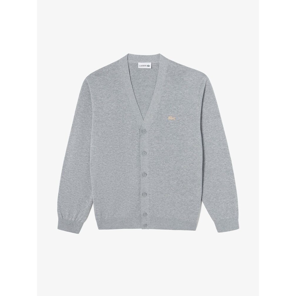 ラコステメンズベーシック Vネックカーディガン AH086E-55G UWC Q2NAH086E-55GUWC