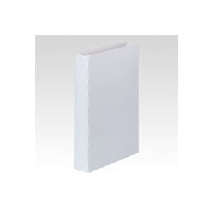 （まとめ） クラウンエィナーファイル樹脂ハトメ A4判タテ型（背幅10-110mm） CR-AN1409-W 白 1冊入 (×10セット)