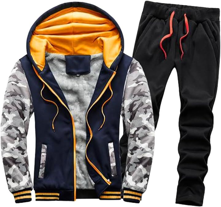 部屋着 メンズ 上下セット お洒落 ゆったり 厚手 フード付き 大人カジュアル トレーナー パジャマ パーカー(ネイビー, M Regular)