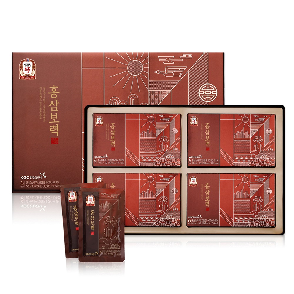 [健康補助食品]韓国高麗人参公社紅参ポーチドリンク健康サプリメント免疫