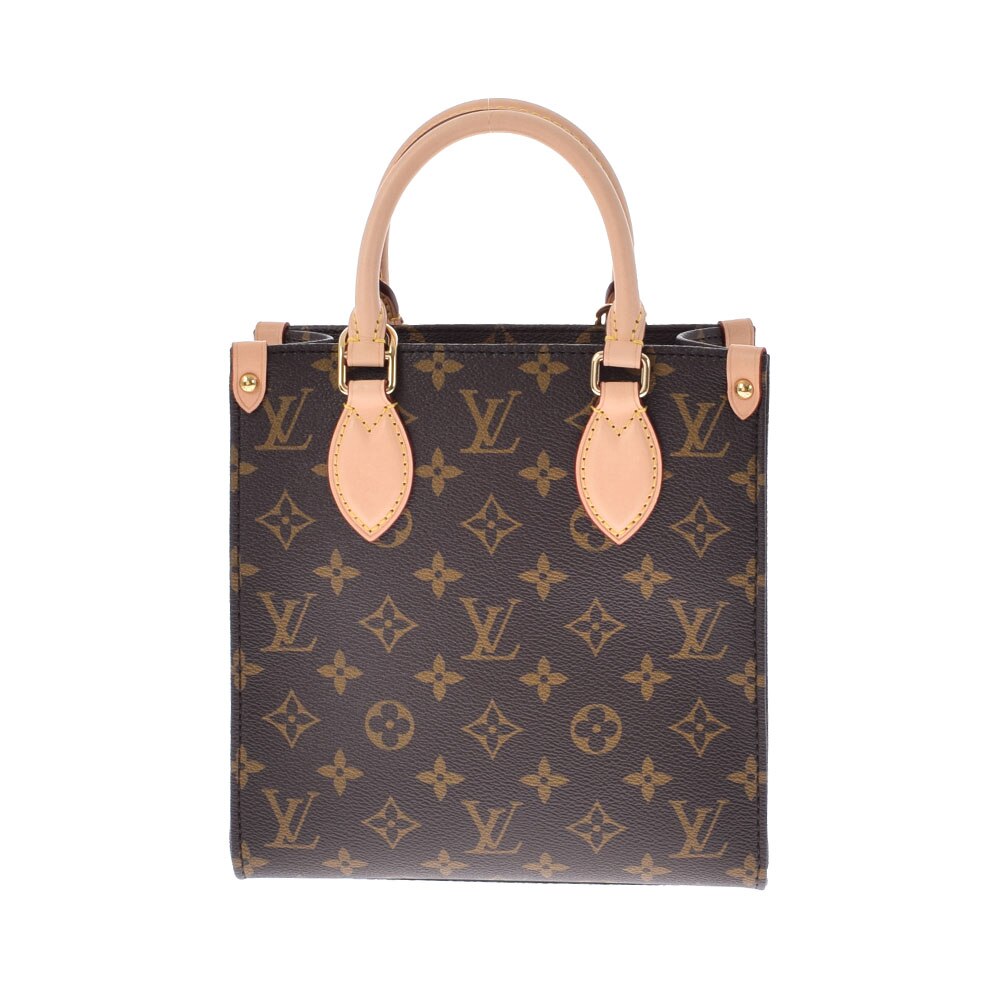 安価 ワタナベ ユニセックス M45847 ブラウン 2WAY サックプラBB モノグラム ルイヴィトン VUITTON LOUIS  モノグラムキャンバス 銀蔵 未使用 トートバッグ ハンドバッグ - flaviogimenis.com.br