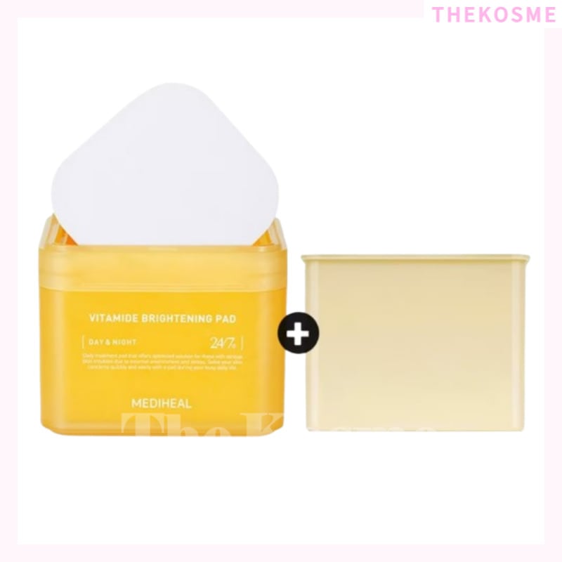 [1+1]ビタマイドブライトニングパッド 180mL(100枚入り)+詰め替え (100枚)