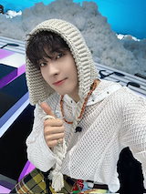 SEVENTEEN ウォヌ★UNIVERSAL CHEMISTRY★Rope Knit Bonnet Hat SEVENTEEN ウォヌ☆UNIVERSAL CHEMISTRY☆Rope Knit Bonnet Hat