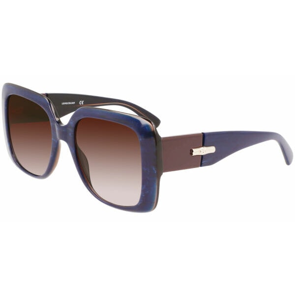 サングラス LongchampWomens Squared Butterfly Sunglasses w/ Gradient Lens - LO713S-403