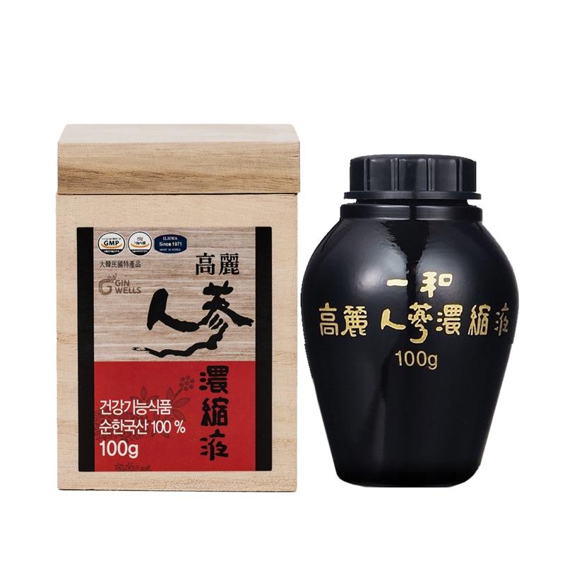 高麗人参 ロッテ 2本 高麗人参 一和高麗人参濃縮液 エキス 100g 1本 最高