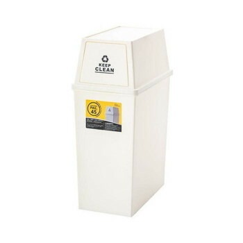 東谷 ダストボックス スタッキングペール45L スリム ホワイト LFS-761WH