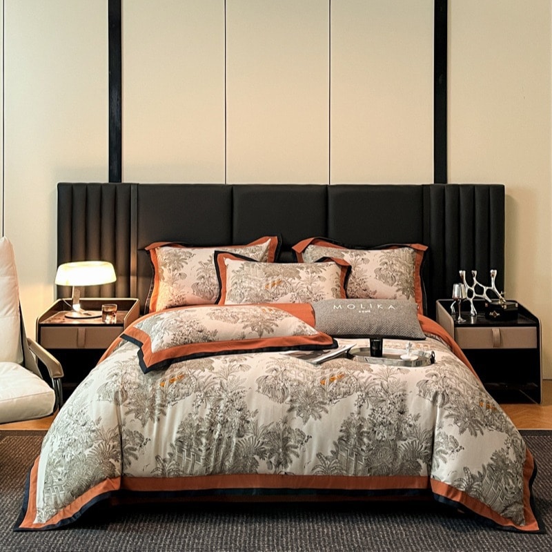 母子用厚手4点セット純綿シーツ100枚掛け布団カバーボックスシーツ寝具4