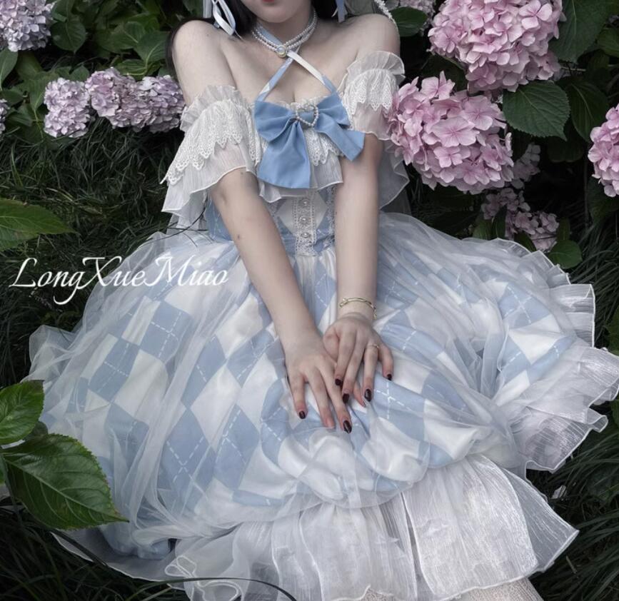 【新作登場 最安値!】150ロリータ 白メイド服ワンピース　 ゴスロリ コスプレ メイド服 コスチューム 文化祭 学園祭 衣装 仮装 ハロウィン おすすめ 可愛い 日常　写真　舞台　花嫁　洋