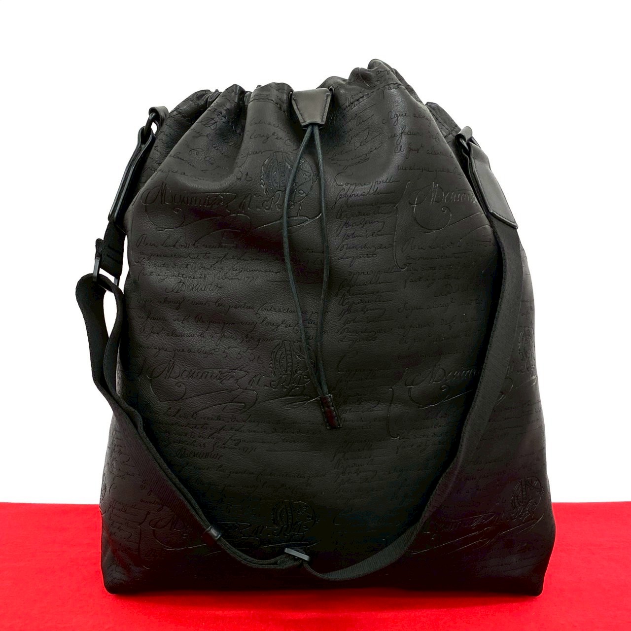 ダッフルバッグ カリグラフィショルダーバッグ レザー ブラック 36450 200,650円