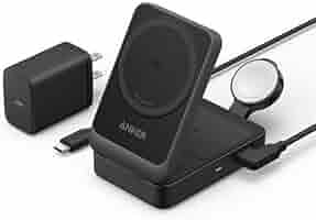 MagGo Wireless Charging Station (Foldable 3-in-1) B2557N11 [ブラック]