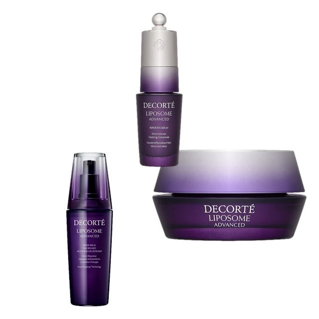 コスメデコルテ リポソーム アドバンスト リペア セラム ＋ クリーム＋ アイセラム 100ml+50ml+20ml