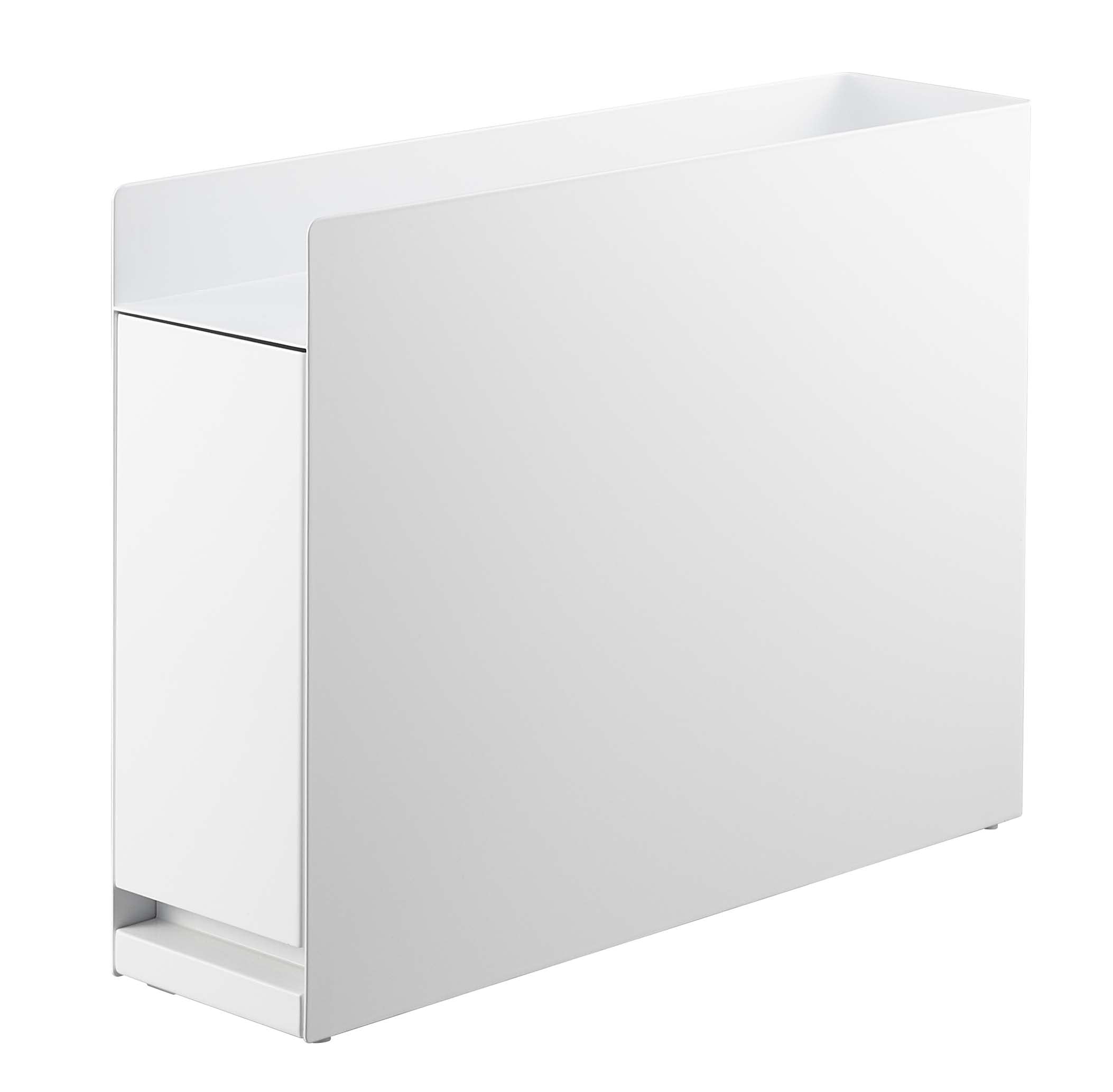 山崎実業(Yamazaki) 【 完成品 ストッパーのみ要取付 】 隠せる 調味料ラック ホワイト 約W12.5×D50~93×H36.7cm タワー tower コンロ横 調味料ホルダー 引き出し式 11,963円