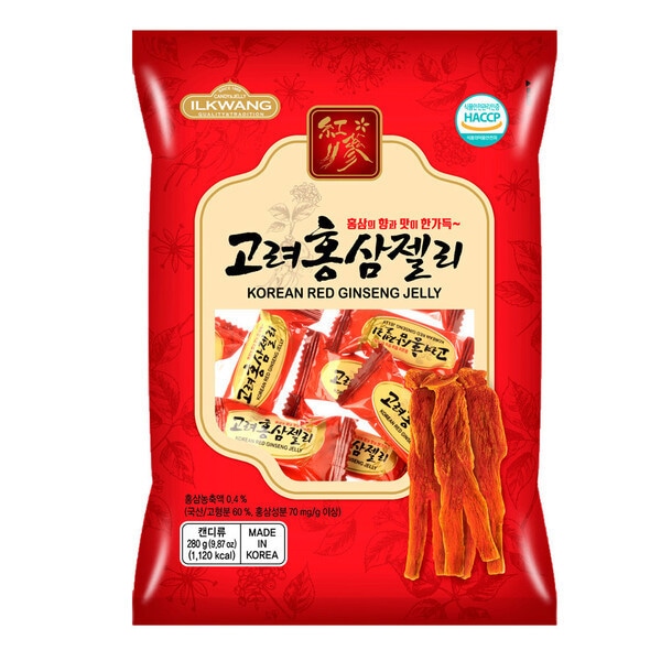 日光製菓 高麗人参ゼリー 280g 10個