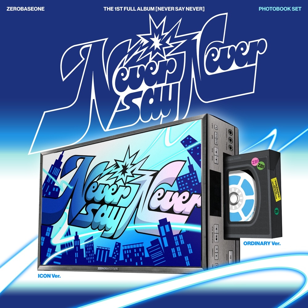 [特典] ZEROBASEONE - NEVER SAY NEVER / THE 1ST FULL ALBUM (PHOTOBOOK Ver.) 2種SET APPLEMUSIC 5,211円