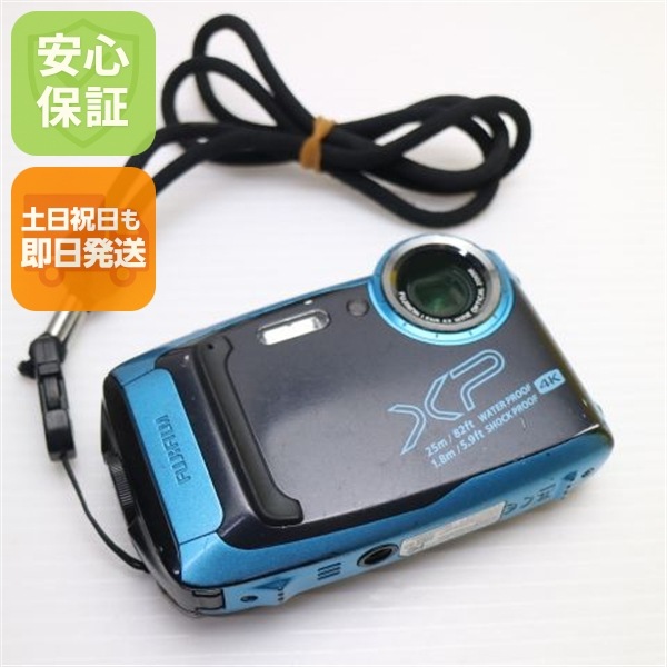 良品FinePix XP140 スカイブルー コンパクトデジタルカメラ 169