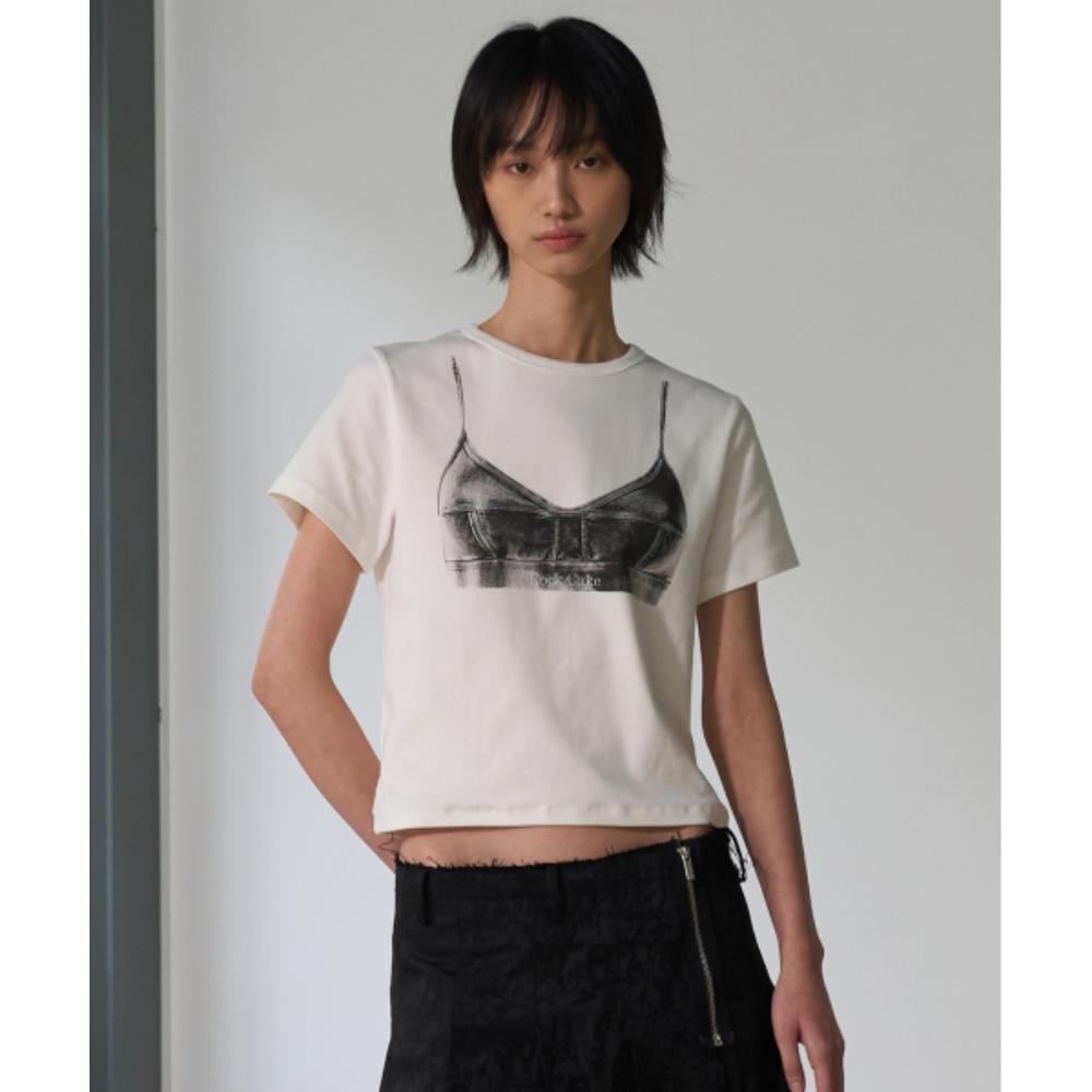 ROCKCAKE Fake Layerd Top White RC25TP16350WH