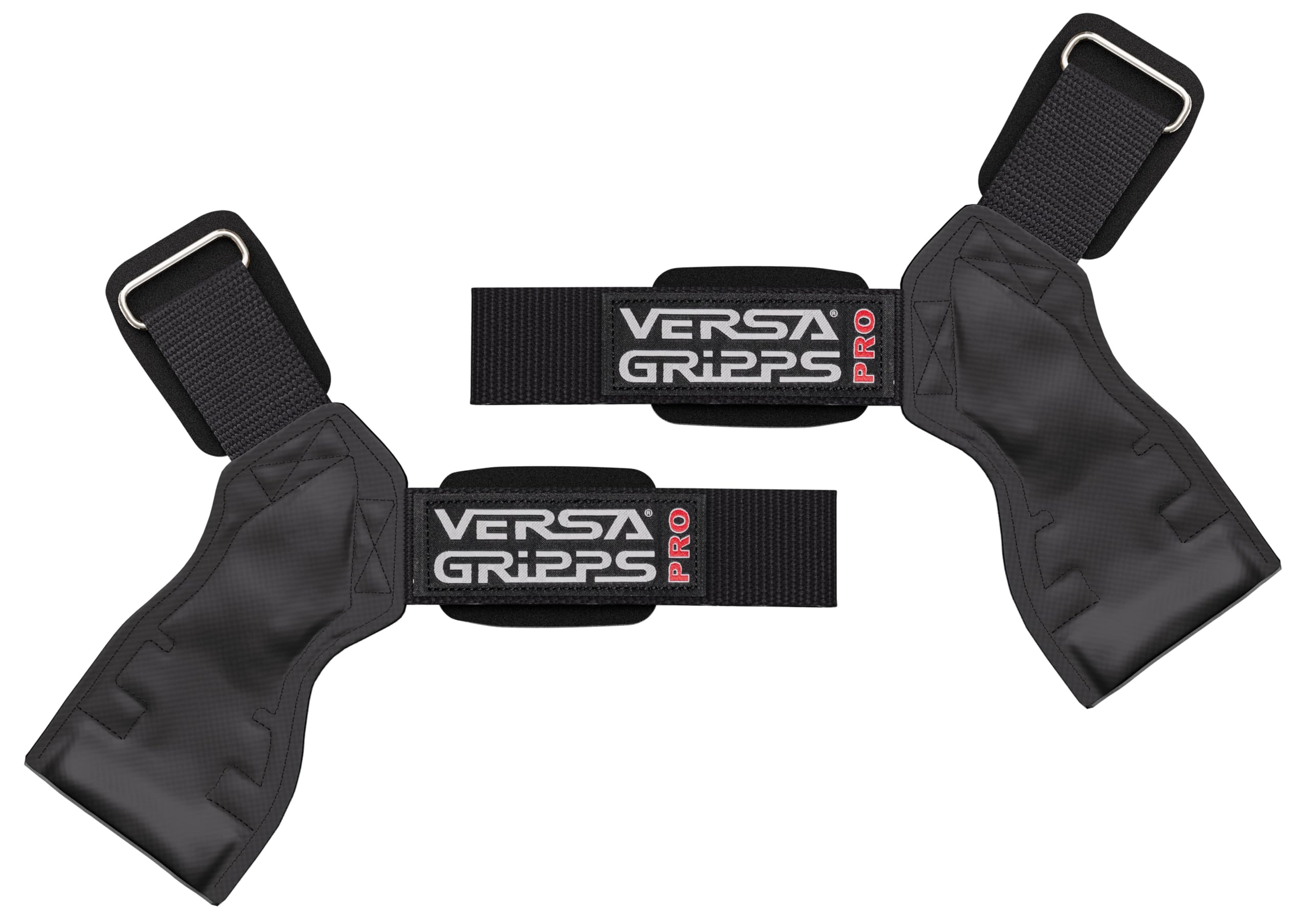 VERSA GRIPPS PRO オーセンティック世界最高峰のトレーニングアクセサリーアメリカ製 (MED/LG-Black)