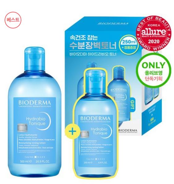 [韓國正品店][アイレット イロハPICK] ハイドラビオ トナー, 500ml(+250ml贈呈)